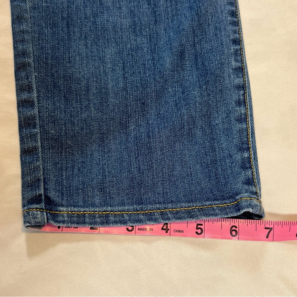 Old Navy The Diva Medium Wash Denim Straight Leg Jeans Sz 14 - Picture 8 of 10